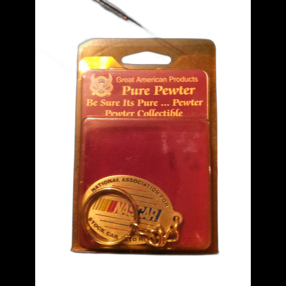 Great American Products Pure Pewter KeyChain Nascar
